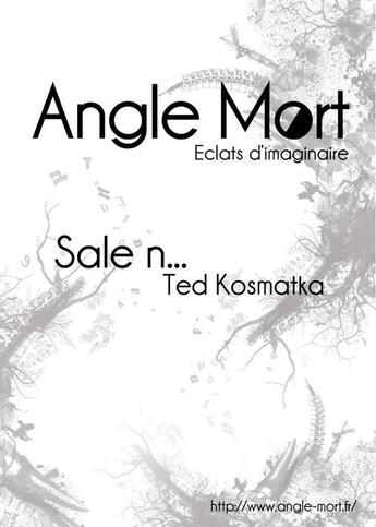 Couverture du livre « Sale n... » de Ted Kosmatka aux éditions Angle Mort