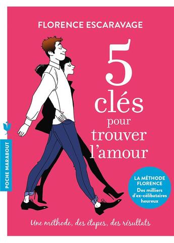 Couverture du livre « 5 clés pour trouver l'amour » de Florence Escaravage aux éditions Marabout