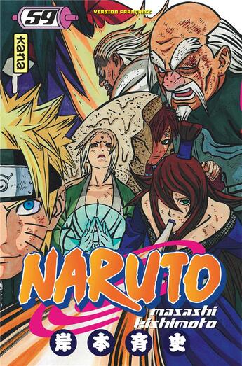 Couverture du livre « Naruto Tome 59 » de Masashi Kishimoto aux éditions Kana