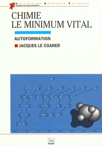 Couverture du livre « Chimie le minimum vital » de Le Coarer J aux éditions Pu De Grenoble