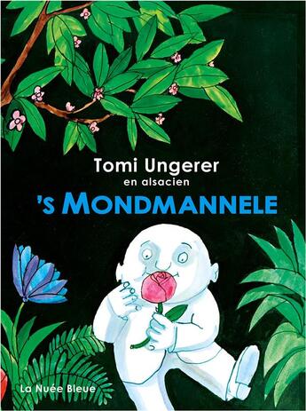 Couverture du livre « Jean de la lune en alsacien » de Tomi Ungerer aux éditions La Nuee Bleue