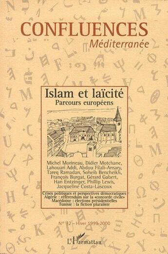 Couverture du livre « Islam et laicite » de  aux éditions L'harmattan