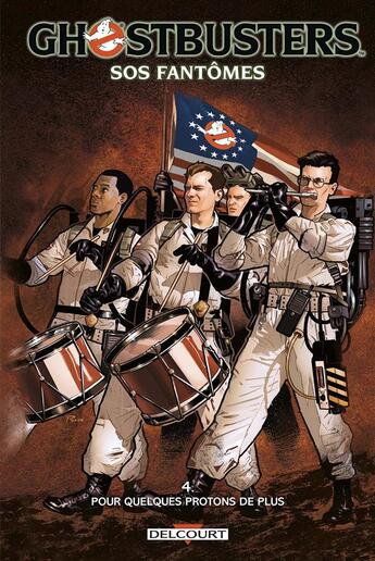 Couverture du livre « Ghostbusters t.4 ; pour quelques protons de plus » de  aux éditions Delcourt