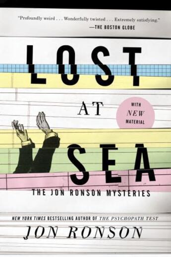 Couverture du livre « Lost at Sea » de Jon Ronson aux éditions Penguin Group Us