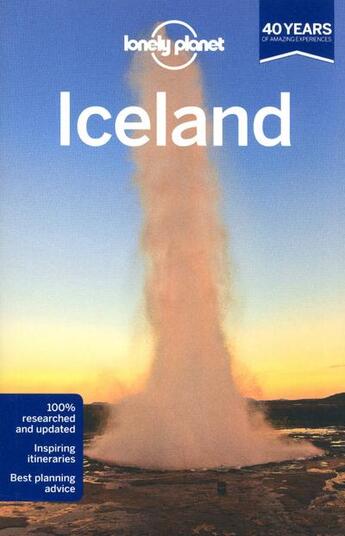 Couverture du livre « Iceland (8e édition) » de  aux éditions Lonely Planet France