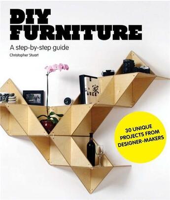 Couverture du livre « Diy furniture » de Stuart Christopher aux éditions Laurence King