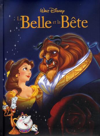 Couverture du livre « La Belle et la bête ; cinéma, les chefs-d'oeuvre » de  aux éditions Disney Hachette