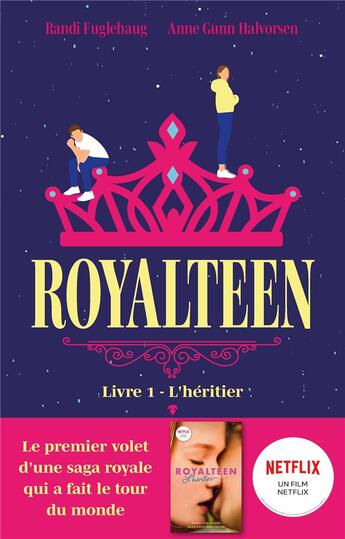 Couverture du livre « Royalteen t.1 : l'héritier » de Randi Fuglehaug et Anne Gunn Halvorsen aux éditions Hachette Romans