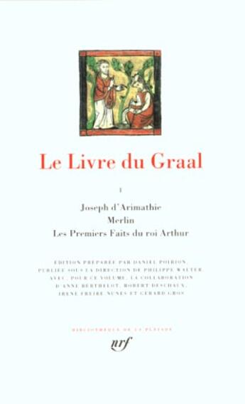 Couverture du livre « Le livre du Graal Tome 1 » de Anonyme aux éditions Gallimard