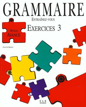 Couverture du livre « Grammaire » de Evelyne Sirejols aux éditions Cle International