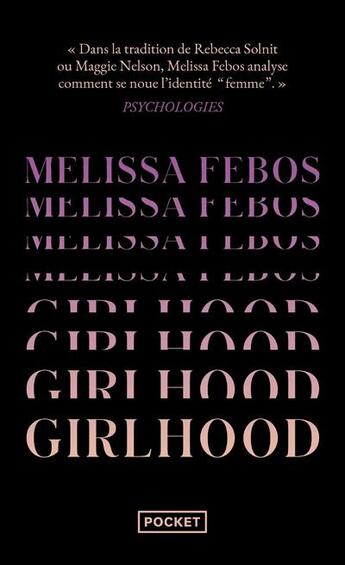 Couverture du livre « Girlhood » de Melissa Febos aux éditions Pocket