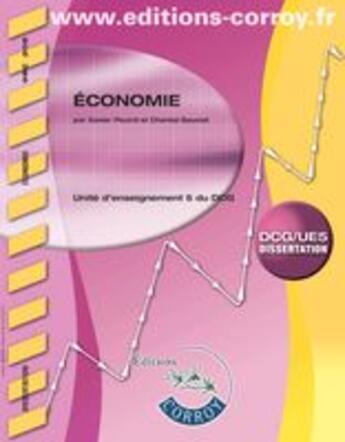 Couverture du livre « Économie ; unité d'enseignement 5 du DCG ; énoncé ; pochette » de Emmanuelle Legrand-Pierri aux éditions Corroy