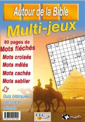 Couverture du livre « Autour de la bible ; multi-jeux » de Haumonte aux éditions Clc Editions