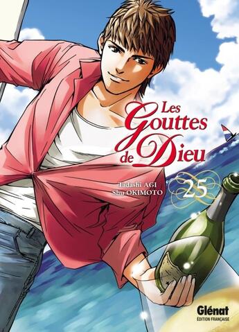 Couverture du livre « Les gouttes de Dieu Tome 25 » de Tadashi Agi et Shu Okimoto aux éditions Glenat