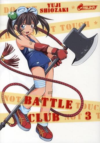 Couverture du livre « Battle club Tome 3 » de Yuji Shiozaki aux éditions Asuka