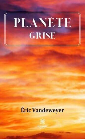 Couverture du livre « Planète grise » de Eric Vandeweyer aux éditions Le Lys Bleu