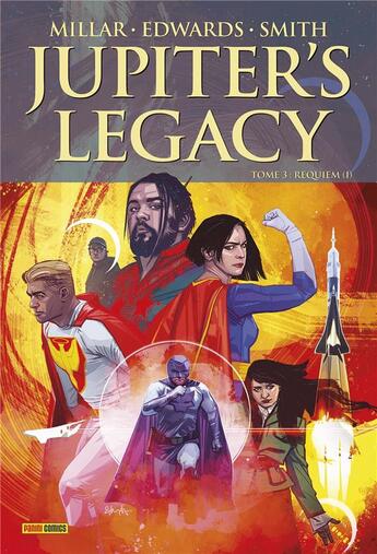 Couverture du livre « Jupiter's Legacy t.3 : requiem t.1 » de Mark Millar et Frank Quitely aux éditions Panini