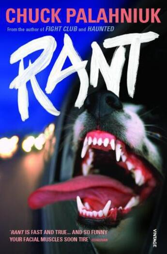 Couverture du livre « Rant » de Chuck Palahniuk aux éditions Random House Digital