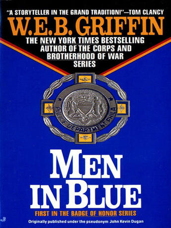 Couverture du livre « Men in Blue » de Griffin W E B aux éditions Penguin Group Us