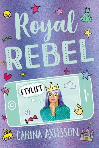 Couverture du livre « Royal rebel ; stylist » de Carina Axelsson aux éditions Usborne