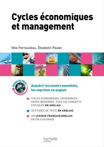 Couverture du livre « HU GESTION : cycles économiques et management » de Mia Parnaudeau et Elisabeth Paulet aux éditions Hachette Education