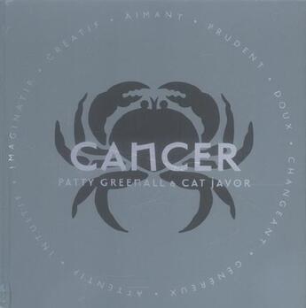 Couverture du livre « Cancer » de Patty Greenall et Cat Javor aux éditions Albin Michel