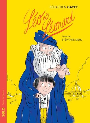 Couverture du livre « Léo et Léonard » de Stephane Kiehl et Sebastien Gayet aux éditions Actes Sud Jeunesse