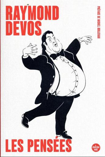 Couverture du livre « Les pensées » de Raymond Devos aux éditions Cherche Midi