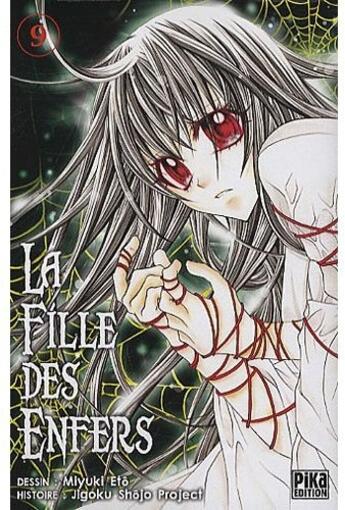 Couverture du livre « La fille des enfers Tome 9 » de Miyuki Eto aux éditions Pika