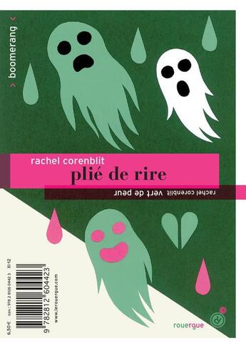 Couverture du livre « Plié de rire ; vert de peur » de Rachel Corenblit aux éditions Rouergue