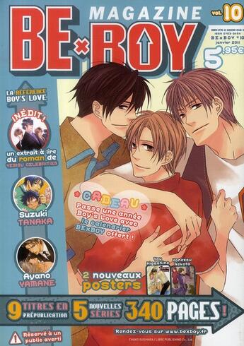 Couverture du livre « BE X BOY Tome 10 » de Be X Boy aux éditions Kaze