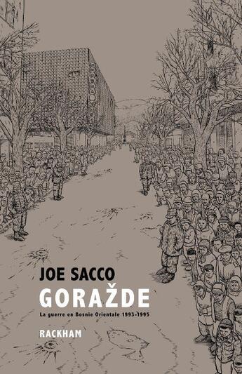 Couverture du livre « Gorazde ; la guerre en Bosnie oreintale 1993-1995 » de Joe Sacco aux éditions Rackham