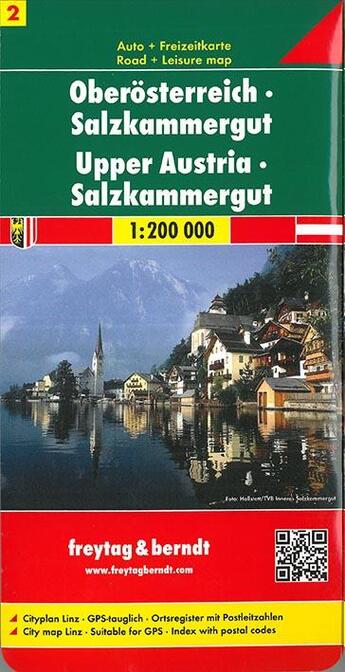 Couverture du livre « Oberosterreich - salkammergut » de  aux éditions Freytag Und Berndt