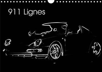 Couverture du livre « 911 lignes calendrier mural 2020 din a4 horizontal - les belles lignes d une voitur » de Nihat Uysal Pho aux éditions Calvendo