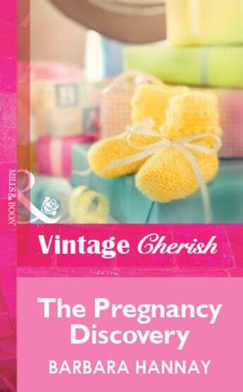 Couverture du livre « The Pregnancy Discovery (Mills & Boon Vintage Cherish) » de Barbara Hannay aux éditions Mills & Boon Series