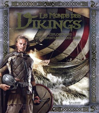 Couverture du livre « Le monde des vikings » de Robert Macleod aux éditions Gallimard-jeunesse