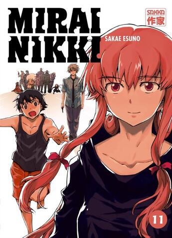 Couverture du livre « Mirai Nikki ; le journal du futur Tome 11 » de Sakae Esuno aux éditions Casterman