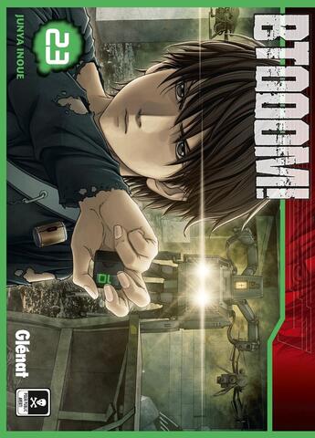 Couverture du livre « Btooom ! Tome 23 » de Junya Inoue aux éditions Glenat