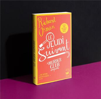 Couverture du livre « Le jeudi suivant » de Richard Osman aux éditions Editions Du Masque