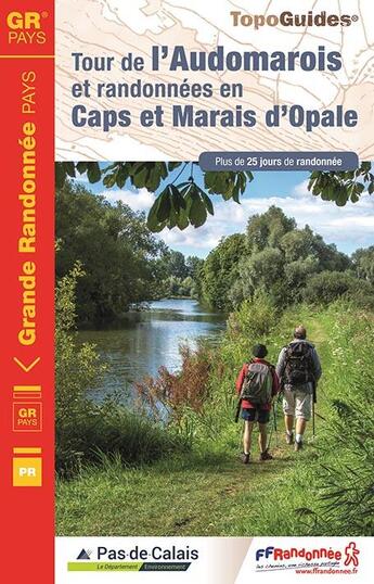 Couverture du livre « Tour de l'Audomarois et randonnées en Caps et Marais d'Opale (édition 2017) » de  aux éditions Ffrp