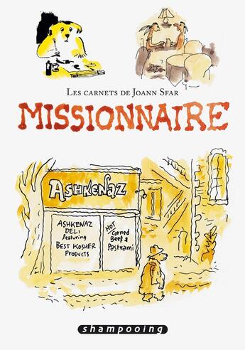 Couverture du livre « Missionnaire » de Joann Sfar aux éditions Delcourt