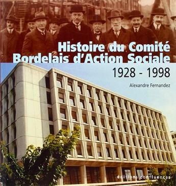 Couverture du livre « Histoire du comite bordelais d action so » de  aux éditions Confluences