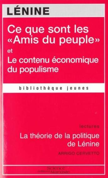 Couverture du livre « Ce que sont les 