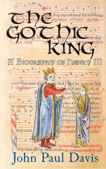 Couverture du livre « The Gothic King » de Davis John Paul aux éditions Owen Peter Publishers