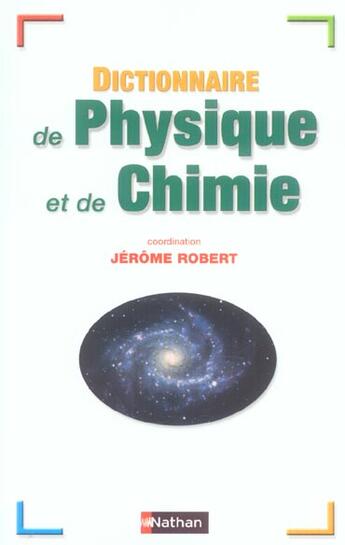 Couverture du livre « Dict physique et chimie » de Basdevant/Bataille aux éditions Nathan