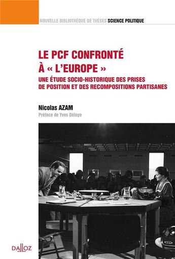 Couverture du livre « Le PCF confronté à 