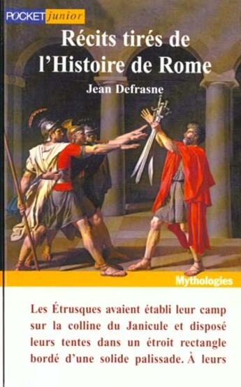 Couverture du livre « Recits Tires De L'Histoire De Rome » de Jean Defrasne aux éditions Pocket