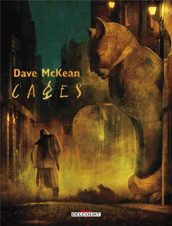 Couverture du livre « Cages » de Dave Mckean aux éditions Delcourt