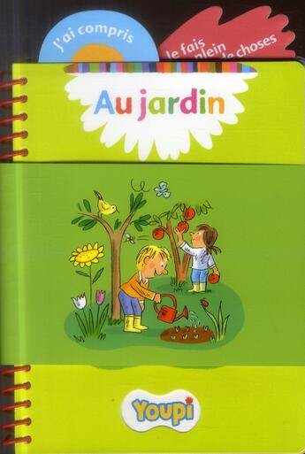 Couverture du livre « Au jardin » de Emmanuel Chanut aux éditions Bayard Jeunesse