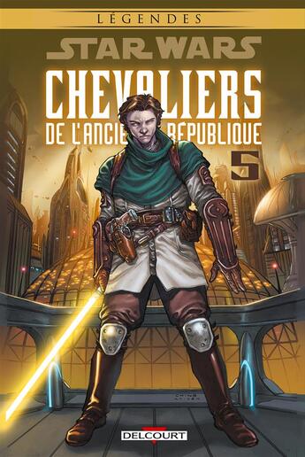 Couverture du livre « Star Wars - chevaliers de l'ancienne république t.5 » de Brian Ching et John Jackson Miller et Bong Dazo aux éditions Delcourt